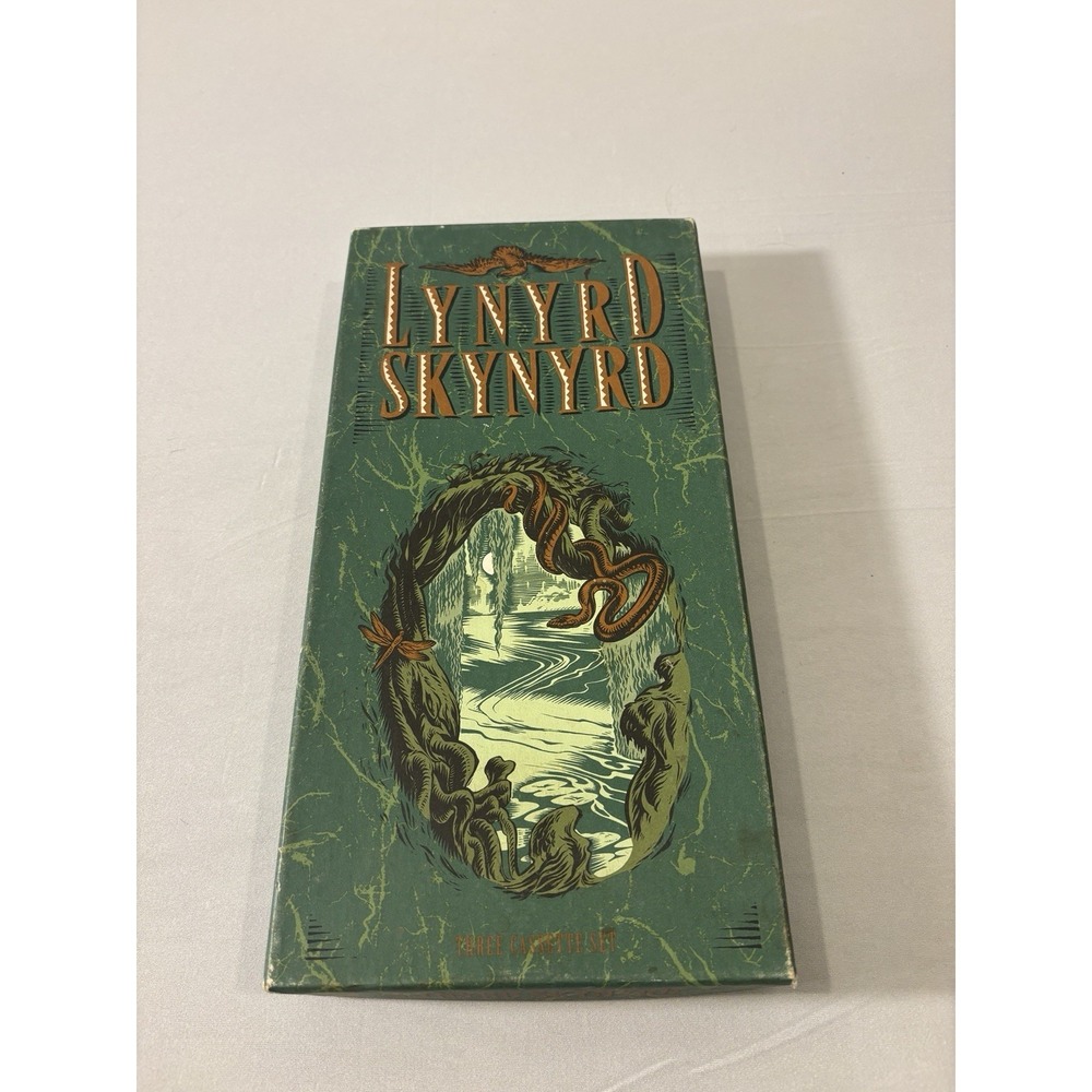 Lynyrd Skynyrd Three Cassette Box Set with Booklet READ